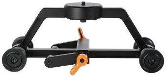 Alt view image 2 of 4 - Movo Photo MV-TD Camera Sliding Platform Dolly for the T150 Camera Track Slider - Allows for Inverted / Upside-down Tracking