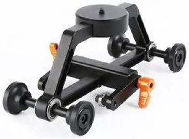 Alt view image 3 of 4 - Movo Photo MV-TD Camera Sliding Platform Dolly for the T150 Camera Track Slider - Allows for Inverted / Upside-down Tracking