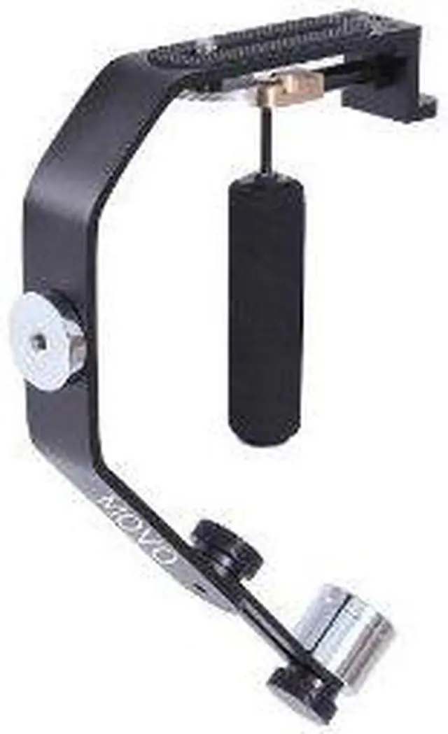 Alt view image 4 of 6 - Movo Photo VS01 Handheld Video Stabilizer System with Counterweights for Compact Mirrorless Cameras & Action Camcorders