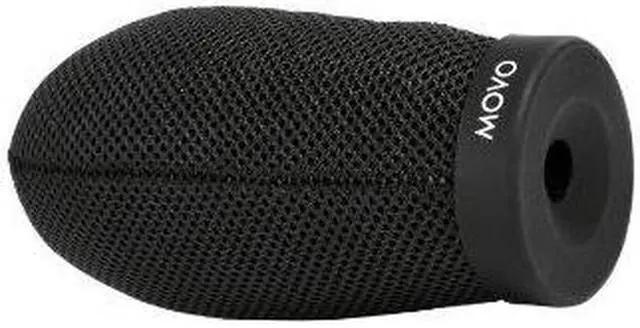 Alt view image 2 of 6 - Movo WST160 Professional Premium Quality Ballistic Nylon Windscreen with Acoustic Foam Technology for Shotgun Microphones up to 14cm Long (Fits Røde NTG-1, NTG-2, VideoMic)