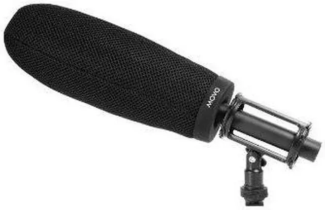 Alt view image 4 of 5 - Movo WST220 Professional Premium Quality Ballistic Nylon Windscreen with Acoustic Foam Technology for Shotgun Microphones up to 20cm Long (Fits Røde NTG-3)