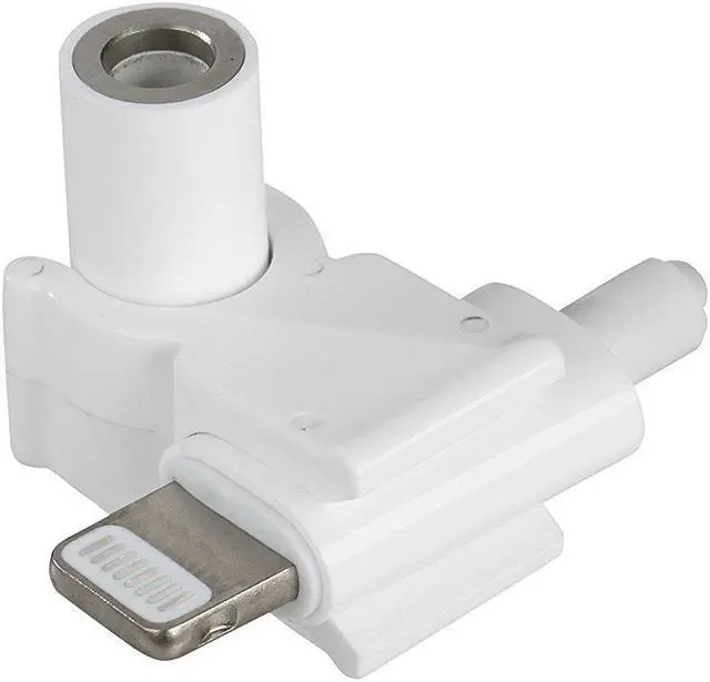 Alt view image 4 of 4 - Movo (5 PACK) of Lighting Cable Dongle Adapter Clips - Secures the 3.5mm Dongle to your iPhone to for Microphones & Other Devices