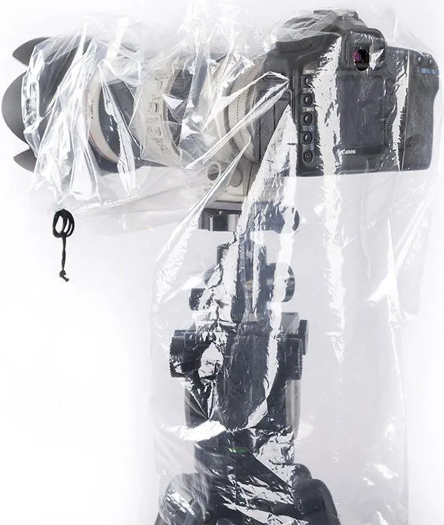 Alt view image 2 of 4 - Movo (5 Pack) RC1 Clear Rain Cover for DSLR Camera & Lens up to 18" Long