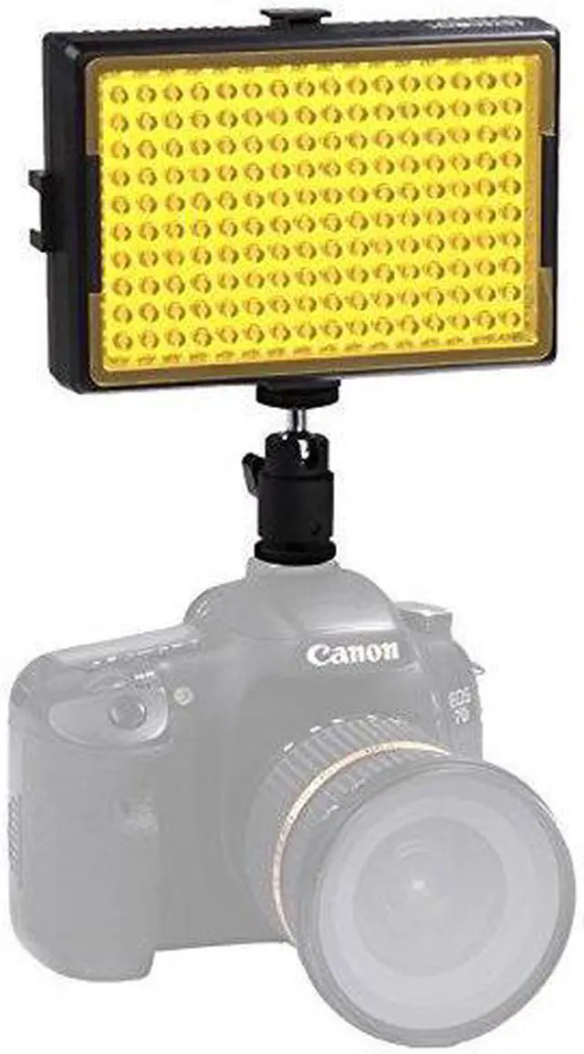 Alt view image 2 of 4 - Sevenoak SK-LED160B High Intensity 6000 MCD 160 LED Video Light for Camera / Video Camcorder(Black)