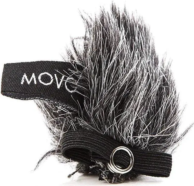 Alt view image 3 of 3 - Movo MCW8 5-PACK of Lavalier Microphone Windscreen Muffs and Metal Crocodile Lapel Clips for 12mm Mic Capsules - Fits Movo LV8-C & LV8-D Broadcast Lavalier Microphones