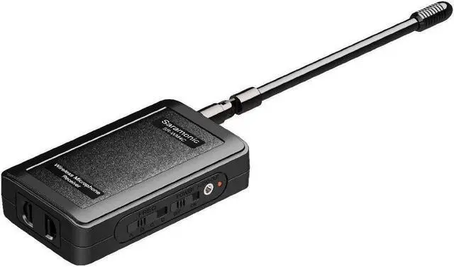 Alt view image 4 of 4 - Saramonic Dual Wireless VHF Lavalier Microphone Bundle with 2 Transmitters, 2 Receivers and Audio Mixer for DSLR Cameras