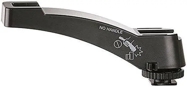 Alt view image 2 of 2 - Movo Dual Shoe Riser Bracket to Mount Microphones, Video Lights, Monitors & more to DSLR Cameras