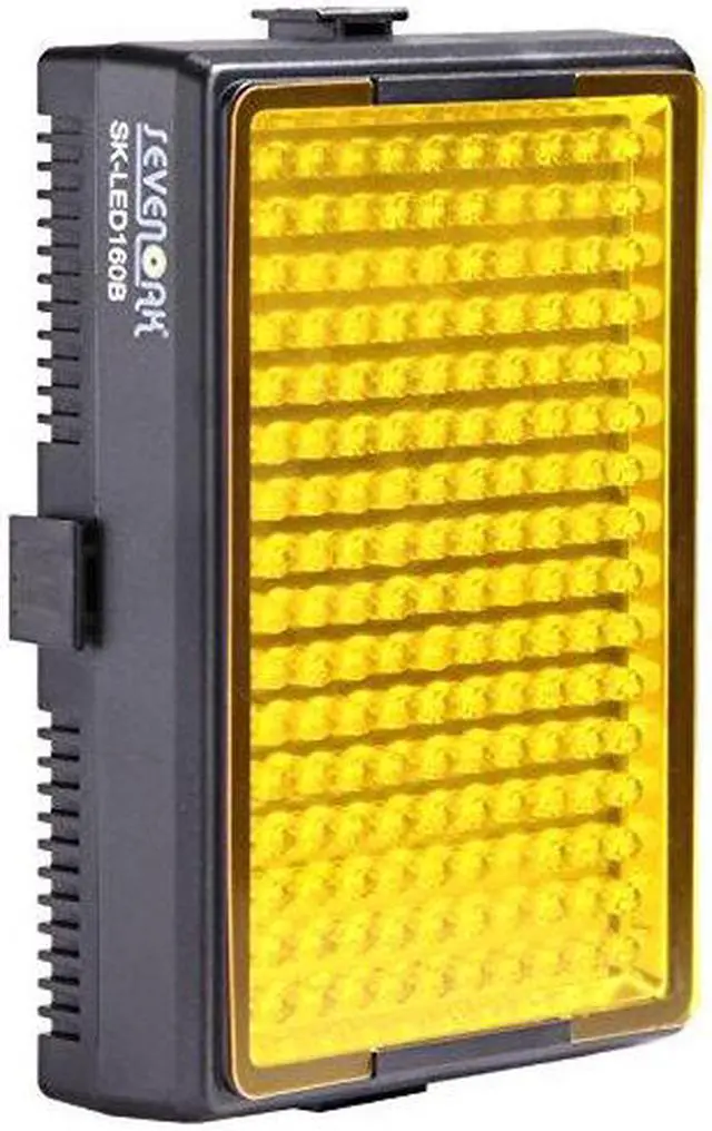 Alt view image 4 of 4 - Sevenoak SK-LED160B High Intensity 6000 MCD 160 LED Video Light for Camera / Video Camcorder(Black)