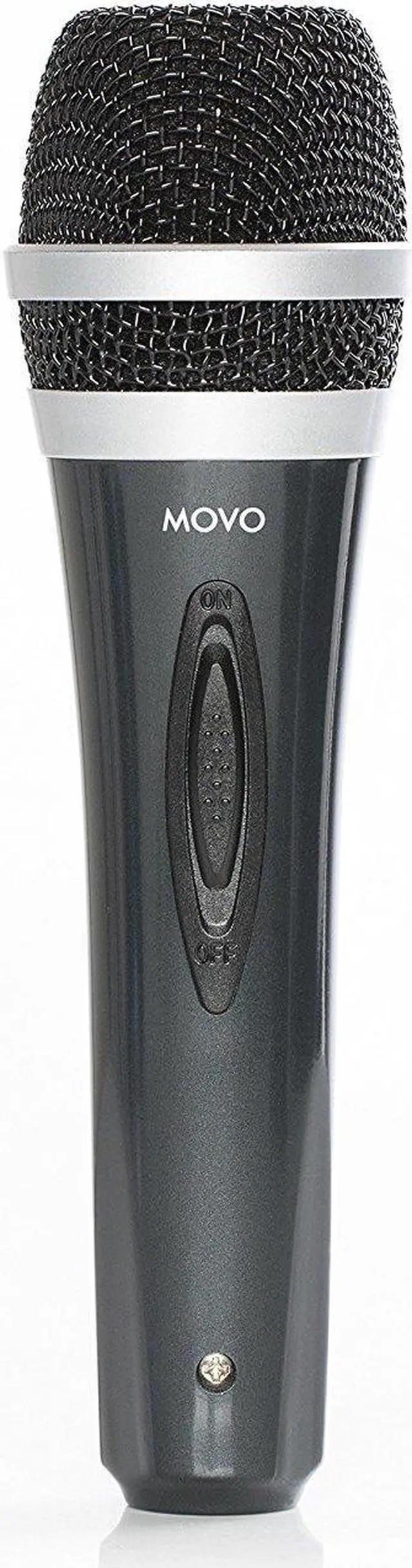 Alt view image 3 of 4 - Movo MV-M1 Dynamic XLR Cardioid Handheld Vocal Microphone for Performances, Instruments, & Live Recording