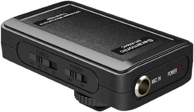 Alt view image 3 of 4 - Saramonic Dual Wireless VHF Lavalier Microphone Bundle with 2 Transmitters, 2 Receivers and Audio Mixer for DSLR Cameras