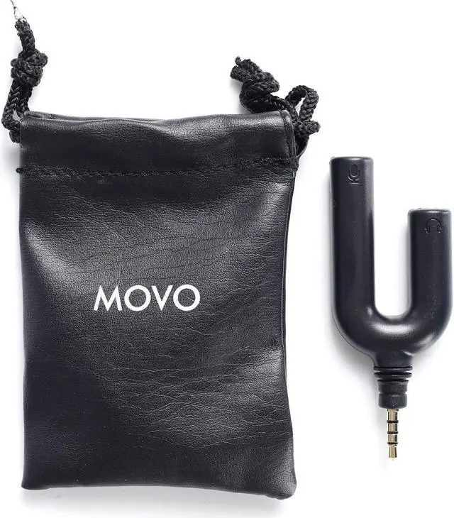 Alt view image 2 of 4 - Movo MA2000 U-Shape TRRS Omni-Directional Calibrated Measurement Microphone with Headphone Jack for iPhone, iPad, Android Smartphones & Tablets