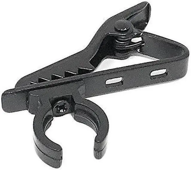 Alt view image 2 of 3 - Movo MCW8 5-PACK of Lavalier Microphone Windscreen Muffs and Metal Crocodile Lapel Clips for 12mm Mic Capsules - Fits Movo LV8-C & LV8-D Broadcast Lavalier Microphones