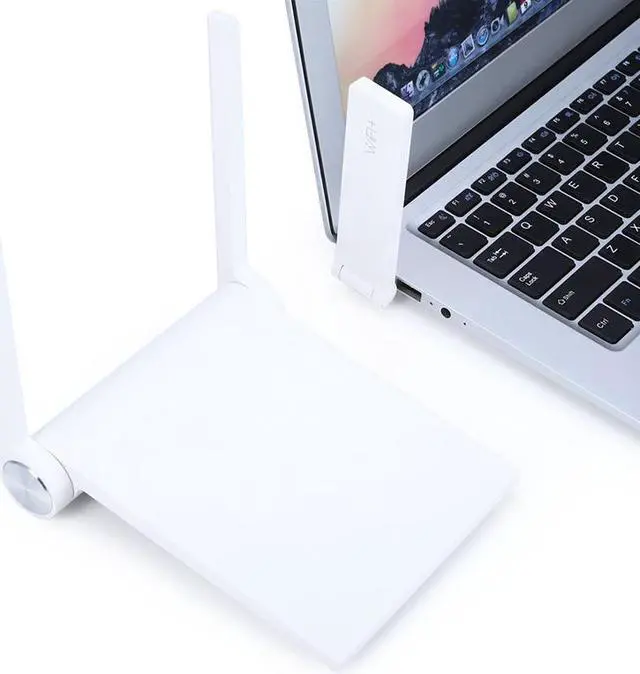 Alt view image 5 of 6 - Original Xiaomi WIFI Amplifier Mi Router Wireless Wi-Fi Repeater Network Router Extender Antenna Wifi Expander Signal Amplifie (White)