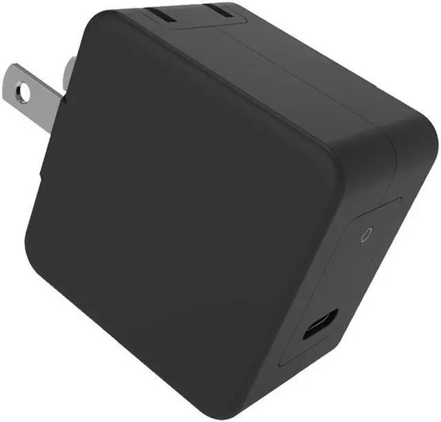 Alt view image 4 of 6 - 20W USB C Fast Charger for iPhone12 Mini/iPhone 12 Pro/iPhone 12 Pro Max, One-Port USB PD Wall Charger with Foldable Plug, Power Adapter Compatible with iPhone 11, iPhone 8, iPad Pro Switch (Black)
