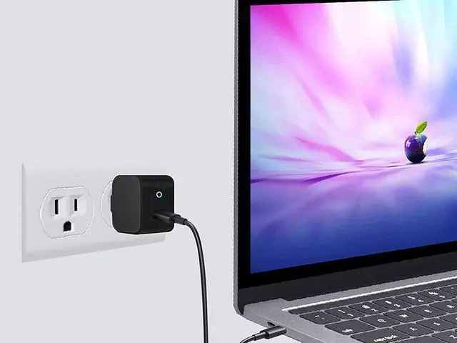 Alt view image 5 of 6 - 20W USB C Fast Charger for iPhone12 Mini/iPhone 12 Pro/iPhone 12 Pro Max, One-Port USB PD Wall Charger with Foldable Plug, Power Adapter Compatible with iPhone 11, iPhone 8, iPad Pro Switch (Black)