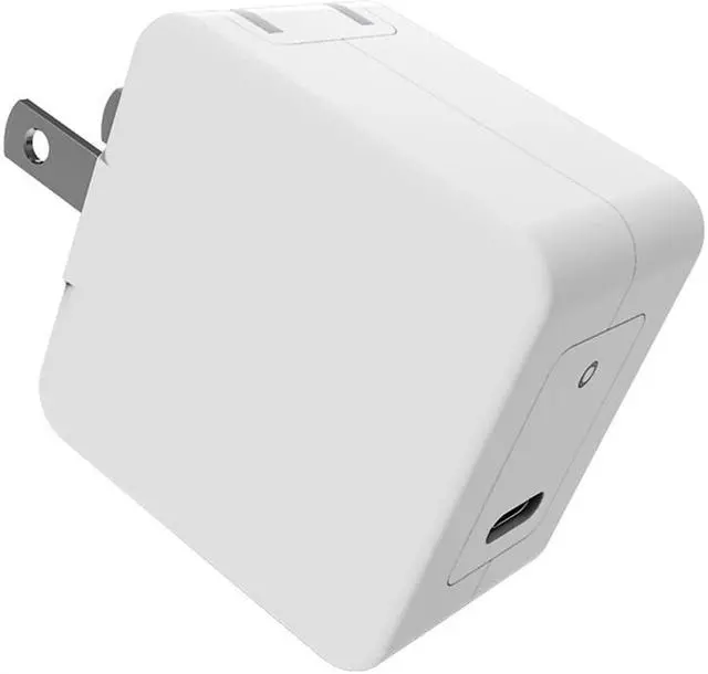 Alt view image 3 of 4 - 20W USB C Fast Charger for iPhone12 Mini/iPhone 12 Pro/iPhone 12 Pro Max, One-Port USB PD Wall Charger with Foldable Plug, Power Adapter Compatible with iPhone 11, iPhone 8, iPad Pro Switch (White)