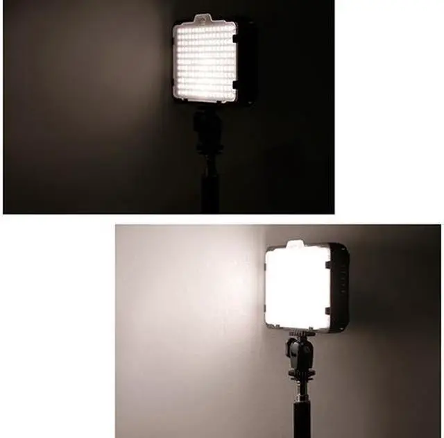 Alt view image 2 of 7 - Photo Studio 176 LED Lighting Ultra Bright Dimmable On Camera Video Light for Canon,Nikon,Pentax,Panasonic,Sony,Samsung,Olympus and Other Digital SLR Cameras(PT-176S)