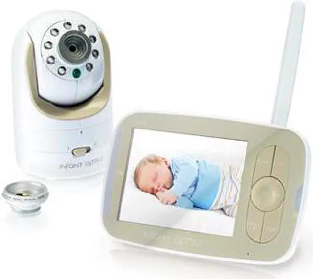 Main image of Infant Optics DXR-8 Pan/Tilt/Zoom 3.5" Video Baby Monitor With Interchangeable Optical Lens