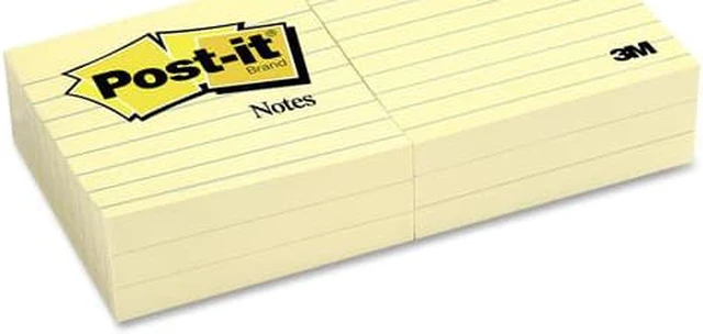 Alt view image 3 of 17 - 3M 660YW Original Notes 4 x 6 Canary Yellow 12 100-Sheet Pads/Pck
