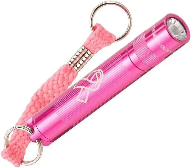 Alt view image 7 of 11 - MAGLITE K3AMW6 MAGLITE Incandescent 1-Cell AAA Solitaire Flashlight NBCF Pink