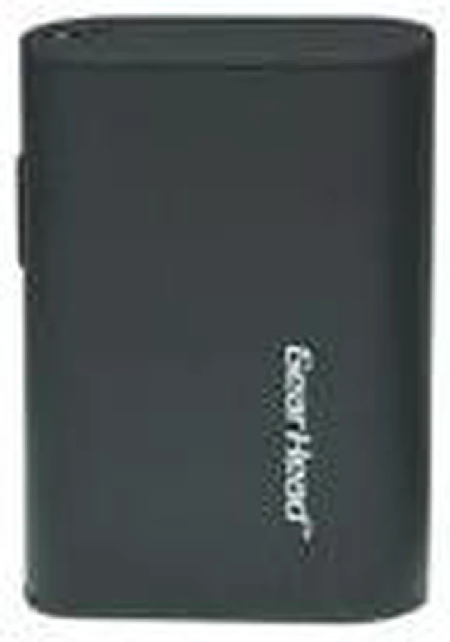 Alt view image 2 of 4 - Gear Head Black 4000 mAh USB Pocket Powerbank PB4000BLK