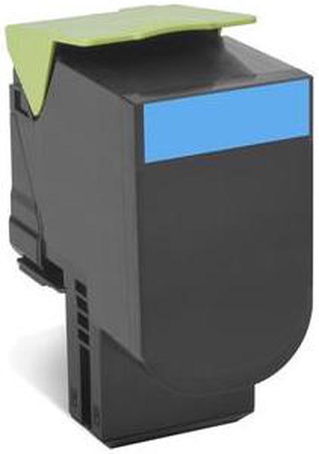 70C00CG Return Program Toner, 1,000 Page-Yield, Cyan