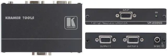 Main image of KRAMER ELECTRONICS 1:2 COMPUTER GRAPHICS VIDEO DISTRIBUTION AMPLIFIER