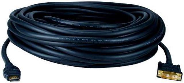 Alt view image 3 of 11 - QVS HDMI Male to DVI Male HDTV/Flat Panel Digital Video Cable