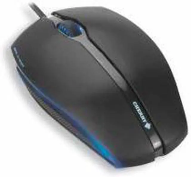 Alt view image 2 of 6 - Cherry Gentix Corded Mouse Black.rubber Sides