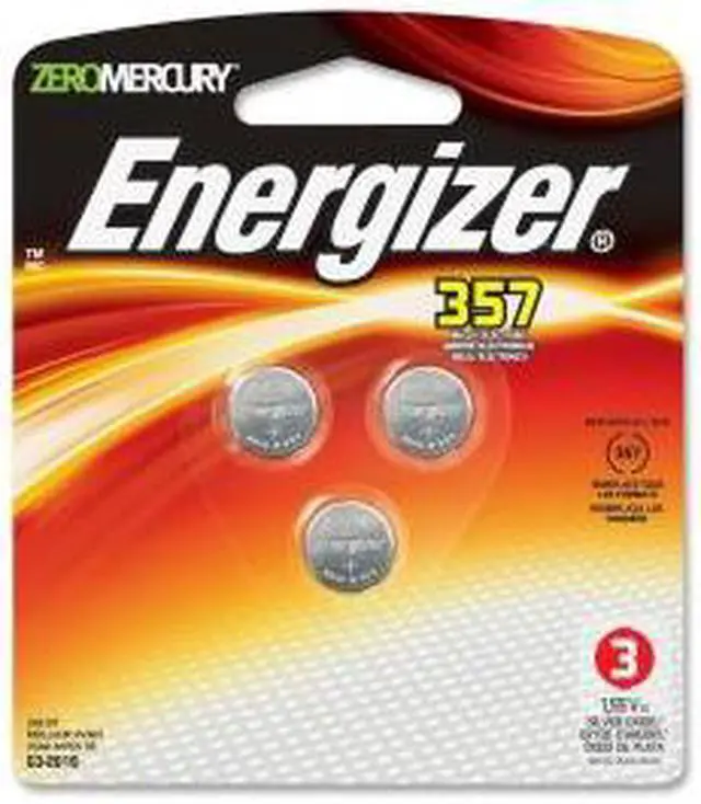 Main image of ENERGIZER-BATTERIES 357BPZ-3 ENERGIZER 357 3V BATTERY 3-PK