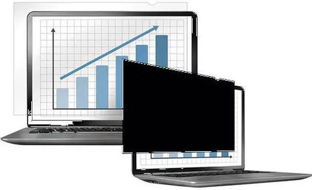Alt view image 3 of 18 - Fellowes Privascreen™ Blackout Privacy Filter - 24.0" Wide