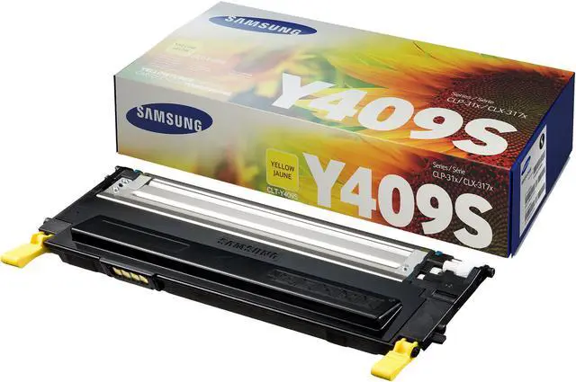 Alt view image 4 of 14 - Samsung CLT-Y409S Toner Cartridge - Yellow