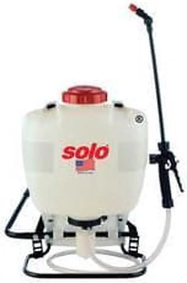 Alt view image 4 of 13 - SOLO 425 4 gal. Backpack Sprayer, Polyethylene Tank, Cone, Fan, Jet Spray