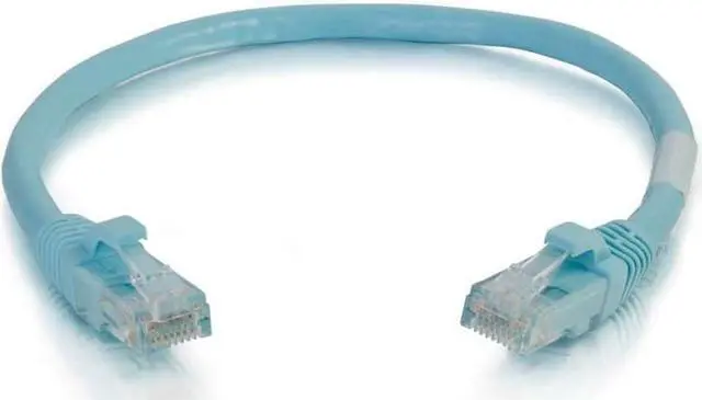 Alt view image 2 of 12 - C2G 00766 10FT CAT6A SNAGLESS UNSHIELDED (UTP) ETHERNET NETWORK PATCH CABLE - AQUA