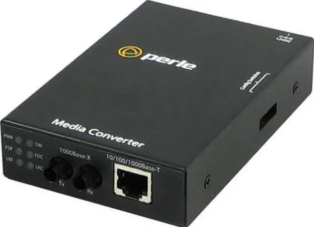Main image of Perle S-1110-XT 10/100/1000 to Fiber Industrial Temperature Media Converter