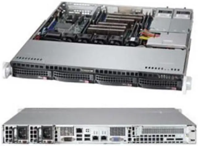 Main image of SUPERMICRO SuperServer Tower/Rack-mountable Server 2-way SATA/SAS SYS-6017R-M7RF