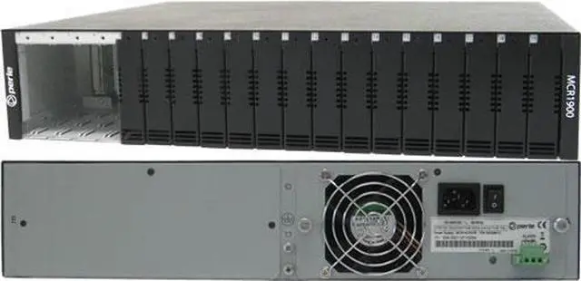 Main image of perle 05059944 19 Slot Media Converter Chassis