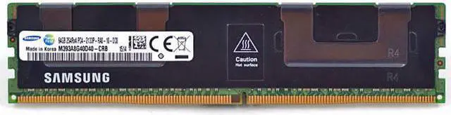 Alt view image 2 of 3 - Samsung M393A8G40D40-CRB 64GB DDR4-2133 8Rx4 LP ECC TSV RDIMM Server Memory