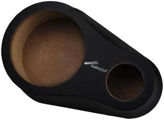 Alt view image 2 of 3 - Pipeman 6" Wood Speaker Pod With Tweeter Opening *Pair* ISPODWD6TBLK2