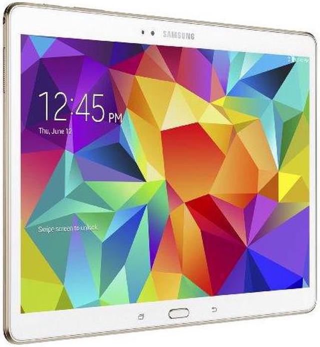 Refurbished: Samsung Galaxy Tab S SM-T800 Tablet - 10.5 - 3 GB - Samsung  Exynos 5 Quad-core (4 Core) 1.90 GHz - 16 GB - Android 4.4 KitKat - 2560 x  1600 - Dazzling White - 16:10 Aspect Ratio - Wireless LAN -  