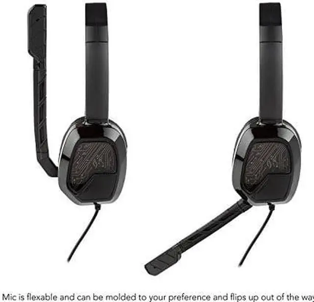 Alt view image 7 of 10 - Afterglow LVL 1 Chat Headset for Xbox One - Mono - Black - Mini-phone - Wired - Over-the-head - Monaural - Circumaural