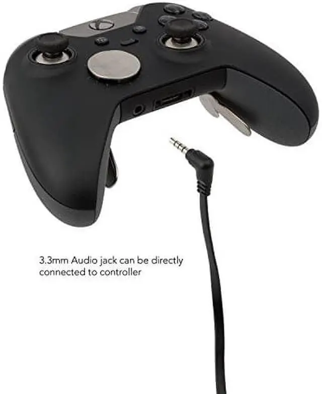 Alt view image 8 of 10 - Afterglow LVL 1 Chat Headset for Xbox One - Mono - Black - Mini-phone - Wired - Over-the-head - Monaural - Circumaural