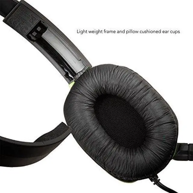 Alt view image 5 of 10 - Afterglow LVL 1 Chat Headset for Xbox One - Mono - Black - Mini-phone - Wired - Over-the-head - Monaural - Circumaural