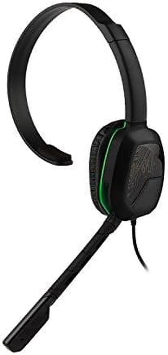 Alt view image 4 of 10 - Afterglow LVL 1 Chat Headset for Xbox One - Mono - Black - Mini-phone - Wired - Over-the-head - Monaural - Circumaural
