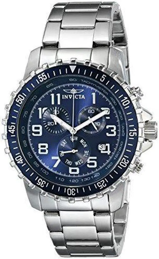 Alt view image 4 of 17 - Invicta  Specialty 6621  Stainless Steel Chronograph  Watch