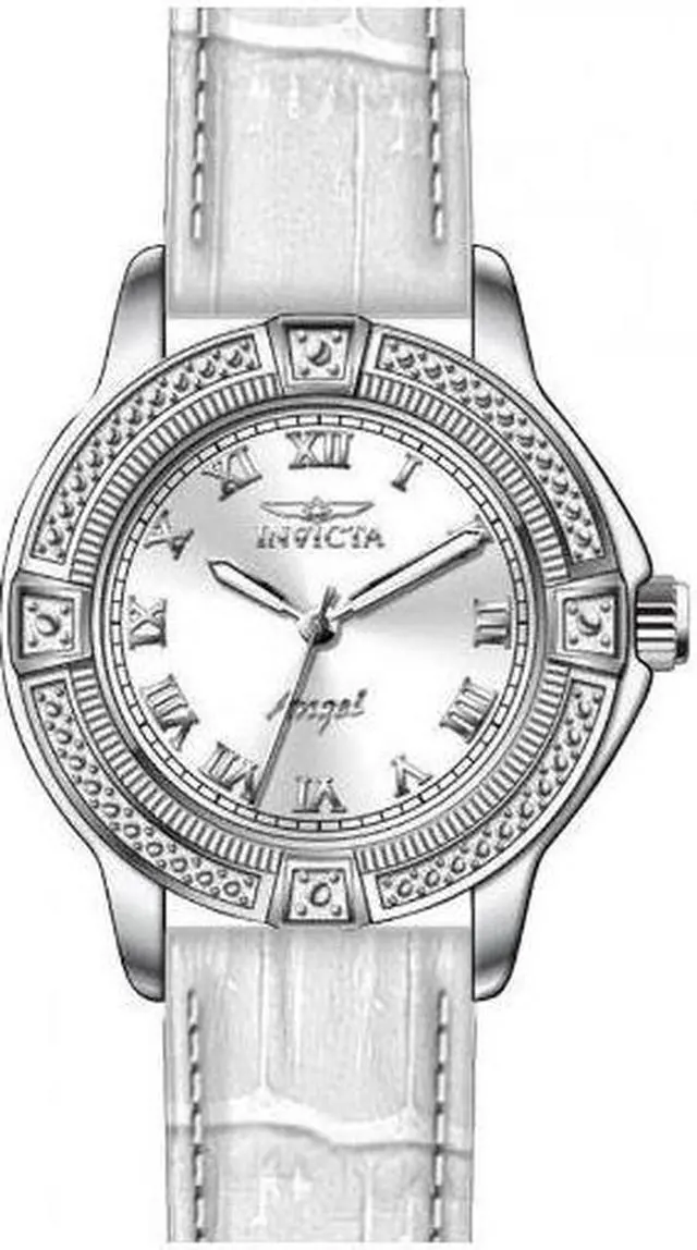 Main image of Invicta Women's 14933 Angel Quartz 3 Hand Silver Dial Watch