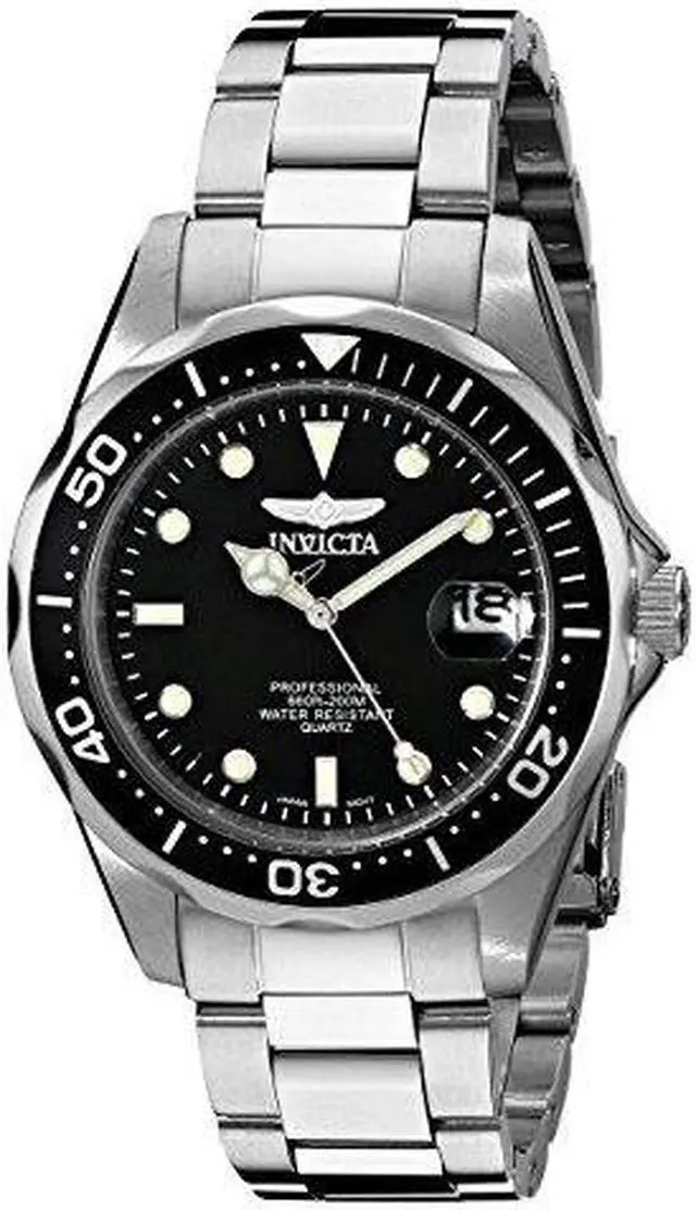 Alt view image 9 of 10 - Invicta Pro Diver 8932 Stainless Steel Watch