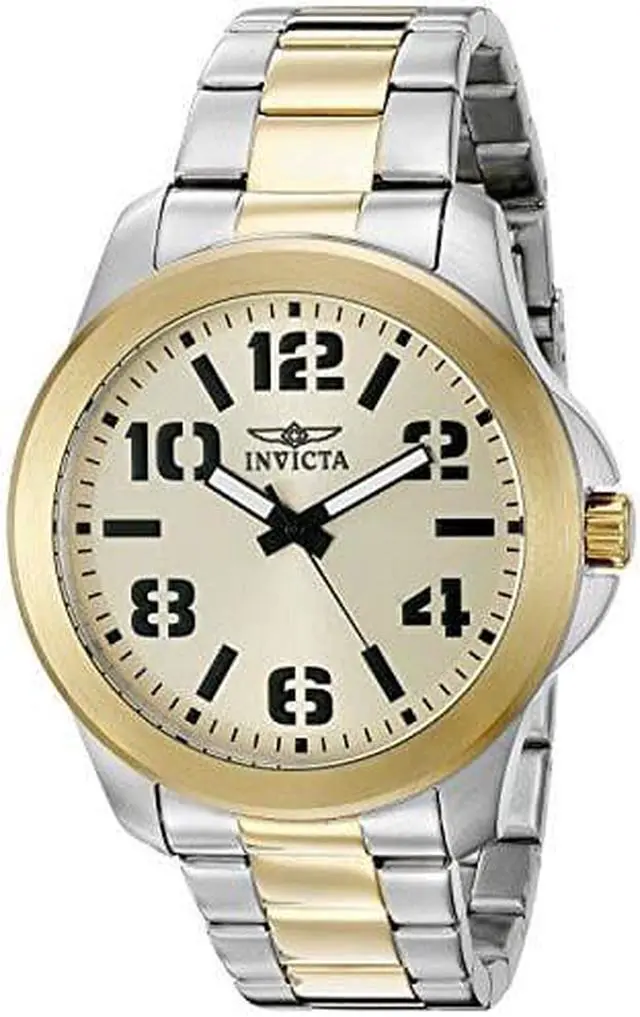 Alt view image 4 of 8 - Invicta 21441 Men's Specialty Ss And 18K Gp Ss Gold-Tone Dial Stainless Steel Watch