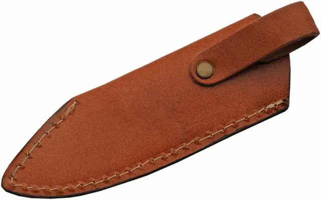 Alt view image 4 of 4 - Hunting Knife | Full Tang Bone Handle Skinner Blade 7" Overall + Leather Sheath