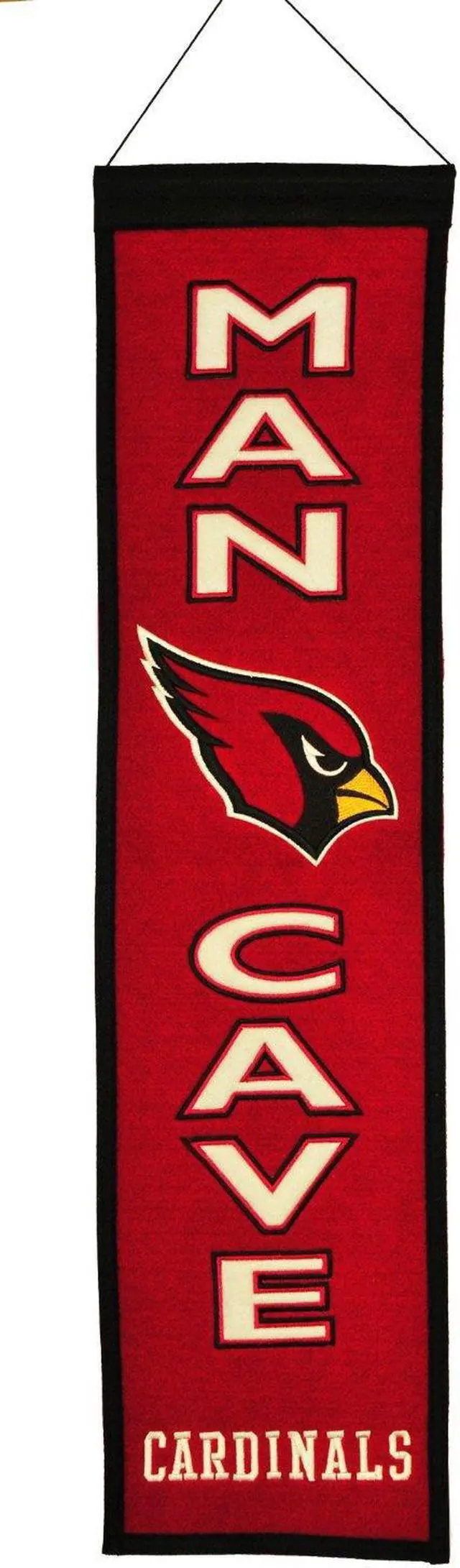 Main image of Jacksonville Jaguars - 8"x32" Heavy Wool with Embroidery Sport Team Logo Unframed Man Cave Banner #1015